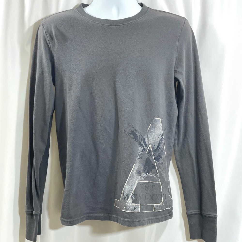 American Eagle Graphic Tee Long Sleeves Small